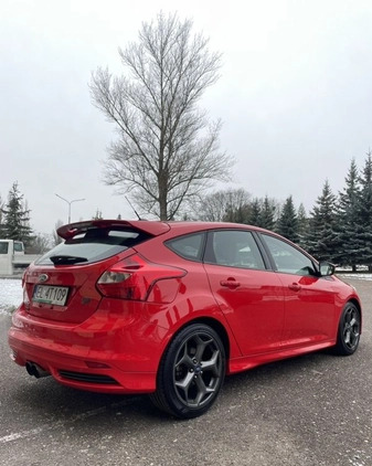 Ford Focus cena 52900 przebieg: 116715, rok produkcji 2013 z Łódź małe 121